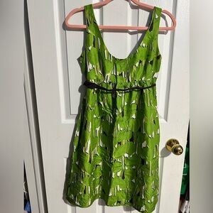🎀 MK green print dress 👗